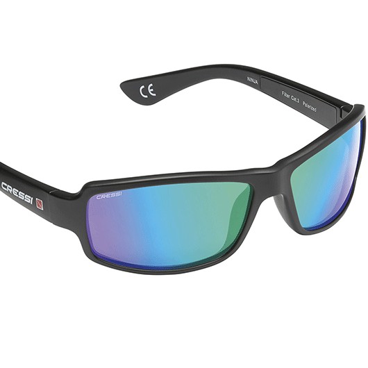 Unisex Adulto Polarizadas Protección 100% UV Cressi Ninja Talla Única Gafas de Sol Premium