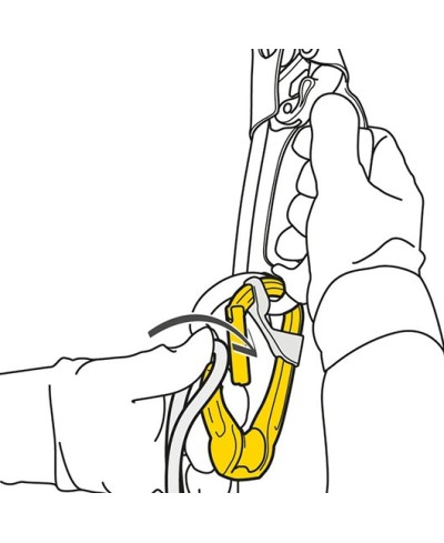 PETZL ROLLCLIP A SIN BLOQUEO