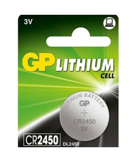 GP LITHIUM CELL CR2450 3V