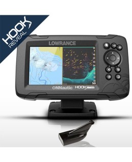 LOWRANCE HOOK REVEAL 5 CON TRADUCTOR HDI 83/200 DOWNSCAN
