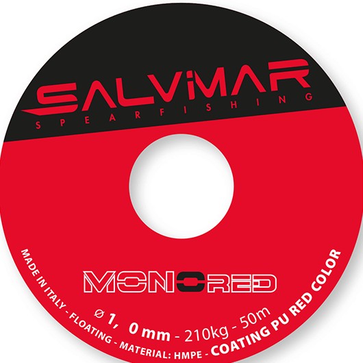 SALVIMAR MONORED 100M (Material HMPE + Coating PU)