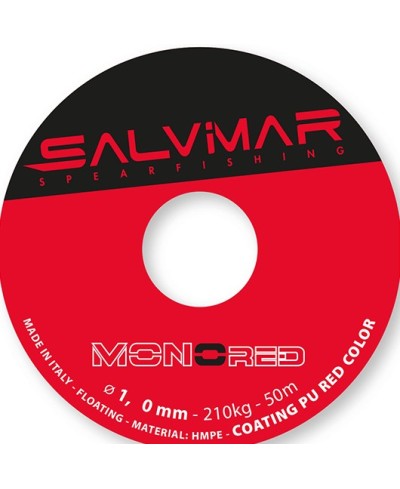 SALVIMAR MONORED 100M (Material HMPE + Coating PU)