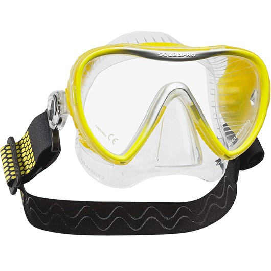 SCUBAPRO SYNERGY 2 CLEAR CORREA COMFORT YELLOW