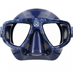 Máscara de buceo Seac Extreme 50 con lentes transparentes negro