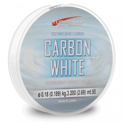 TUBERTINI NYLON CARBON WHITE FLUOROCARBON 50M