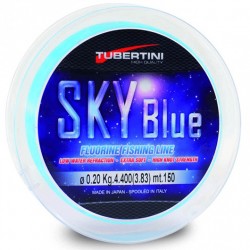 TUBERTINI NYLON SKY BLUE UC7 FLUOROCARBON 300+50M