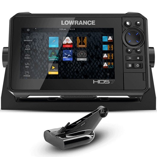 LOWRANCE HDS LIVE CON TRANSDUCTOR 50/200 600W CHIRP
