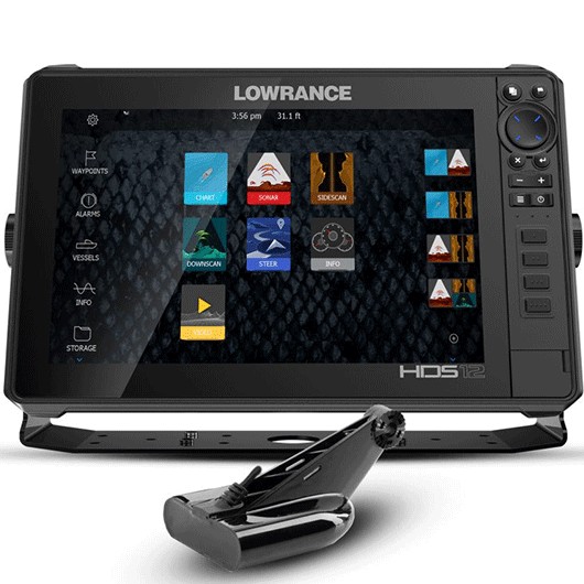 LOWRANCE HDS 12 LIVE CON TRADUCTOR 50/200 600w CHIRP