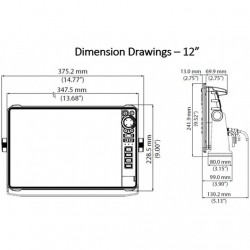 LOWRANCE HDS 12 LIVE CON TRANSDUCTOR AIRMAR CHIRP 1kw TM185H-W