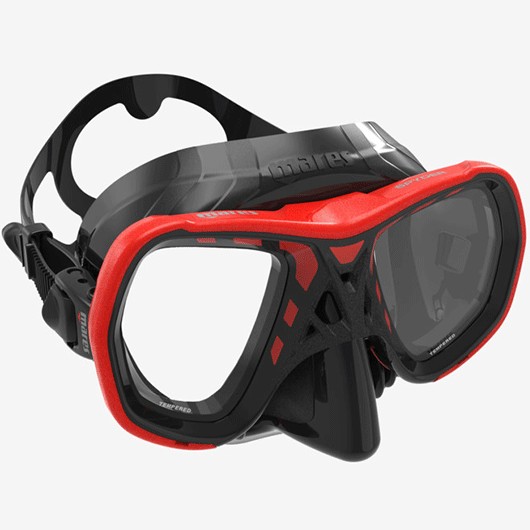 MARES SPYDER BLACK / RED