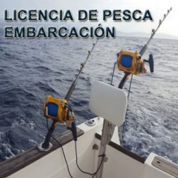 LICENCIA PESCA EMBARCACIÓN 2 AÑOS (LISTA 7ª)