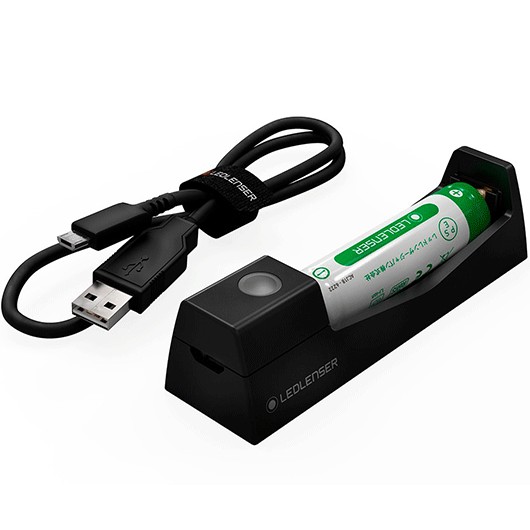 LED LENSER CARGADOR USB DE BATERIA 14500 Li-Ion 750 MAH 3,7V