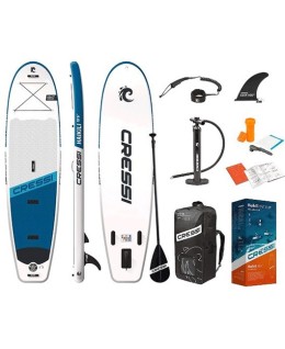 Tabla paddle surf Cressi Sub Fluid 10’2” ISUP Set Azul-Blanco
