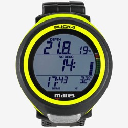 MARES ORDENADOR PUCK 4 YELLOW FLUOR