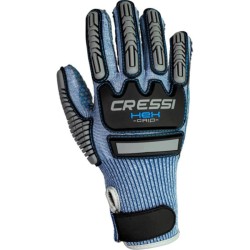 CRESSI HEX GRIP 3MM AZUL