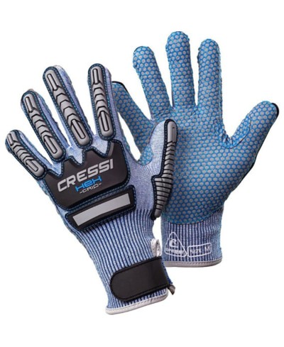 CRESSI HEX GRIP 3MM AZUL