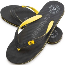 CRESSI CHANCLA LEAF NEGRO / AMARILLO