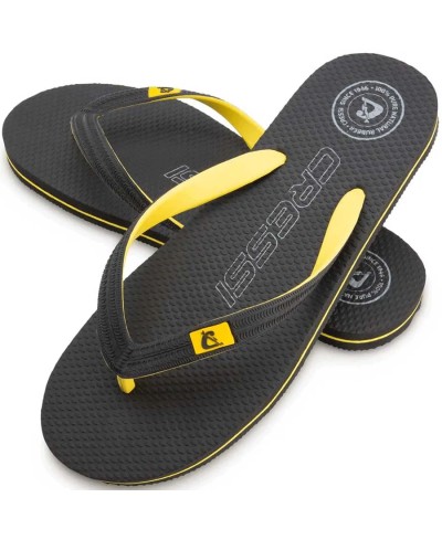 CRESSI CHANCLA LEAF NEGRO / AMARILLO