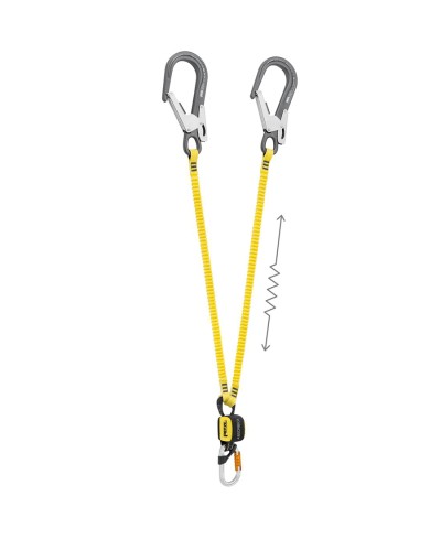 PETZL ABSORBICA-Y MGO 150CM|VERSIÓN EUROPEA | ELEMENTO AMARRE DOBLE