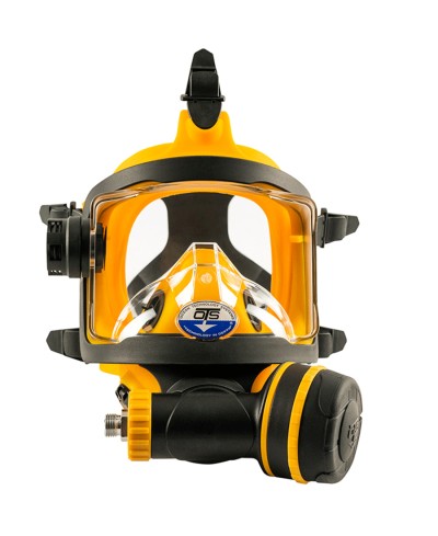 OTS GUARDIAN FFM 1.1 FULL FACE MASK YELLOW SKIRT / BLACK