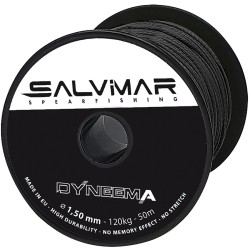 SALVIMAR LINEA DYNEEMA BLACK Ø 1.5MM / 50MT