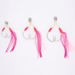 BLUE CRAB ASSIST DOUBLE HOOK PINK