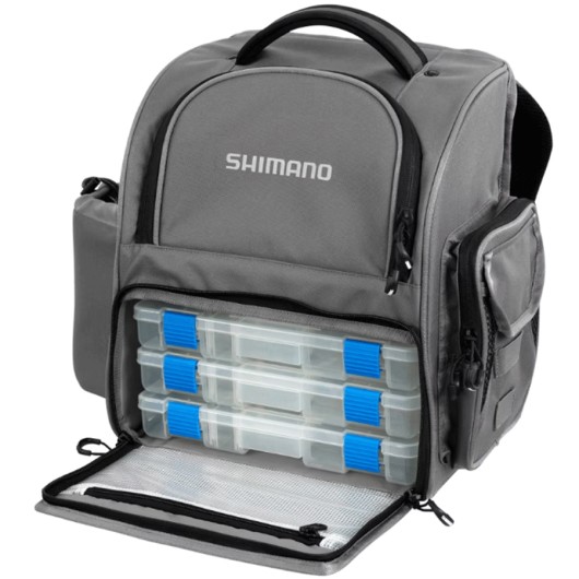 SHIMANO MEDIUM BACK PACK AND TACKLE BOX