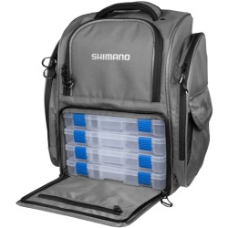 SHIMANO BACK PACK AND TACKLE BOX