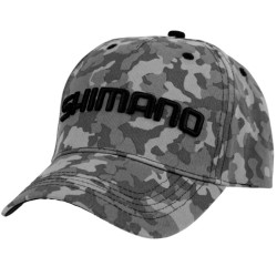 SHIMANO WEAR CAP GREY CAMO ONE SIZE