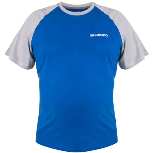 SHIMANO WEAR SHORT SLEEVE T-SHIRT BLUE