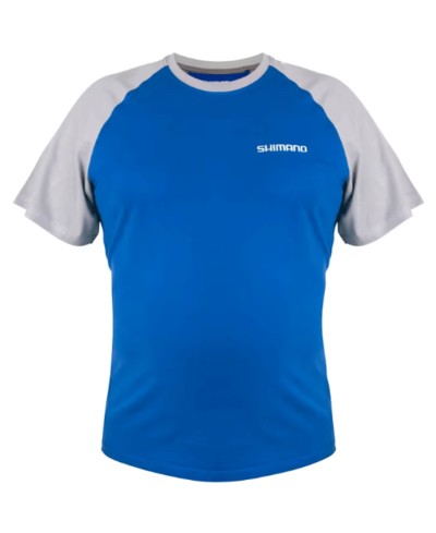 SHIMANO WEAR SHORT SLEEVE T-SHIRT BLUE