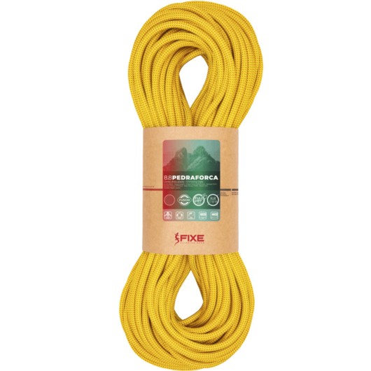 FIXE PEDRAFORCA YELLOW 8,8MM|CUERDA ESCALADA DINÁMICA SIMPLE