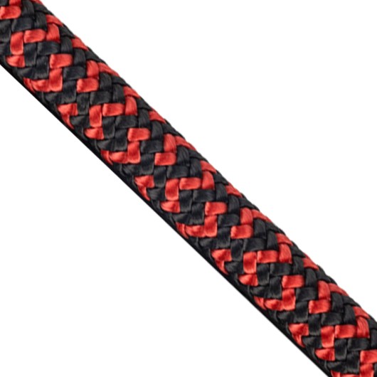 FIXE AUXILIARY ROPE RED BLACK | CORDINO AUXILIAR SEMIESTÁTICO