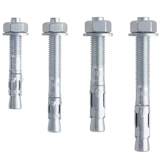 FIXE ZINC PLATED EXPANSION BOLT 10X70MM | PARABOLT | 20UND.