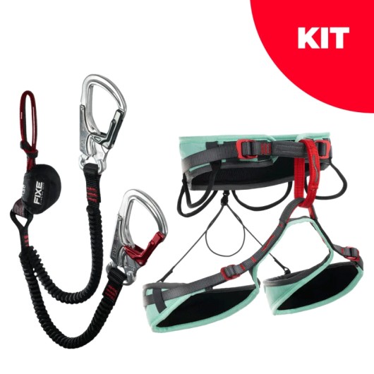 FIXE KIT FERRATUM CINCHLESS + EXPLORA | DISIPADOR VÍA FERRATA