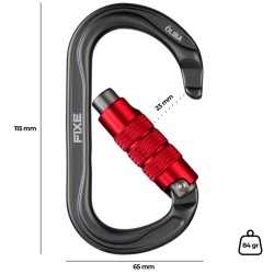 FIXE ÒLIBA TWIST LOCK | MOSQUETÓN TIPO SIMÉTRICO