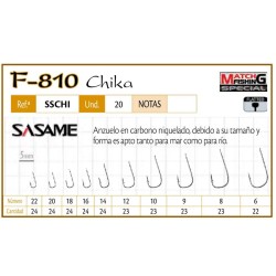 SASAME CHIKA F-810 NICQUEL | ANZUELOS