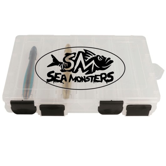 SEA MONSTERS CAJA REVERSIBLE 27x18x4.3 | PORTA SEÑUELOS