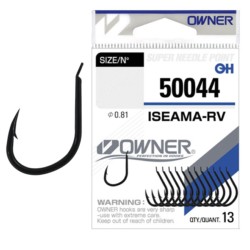 OWNER ISEAMA RV 50044 BLACK | ANZUELOS