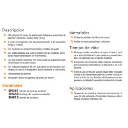 SAFETOP BIHOR | ARNÉS TRABAJOS EN ALTURA