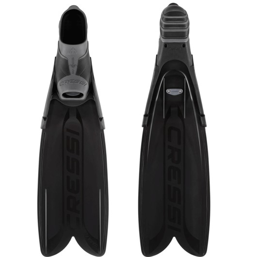 CRESSI GARA TURBO FLEX | BLACK | ALETA PESCA SUBMARINA