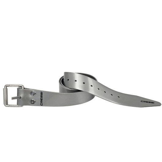 CRESSI CINTURON SILICONA HEBILLA MARSELLES | GRIS METAL