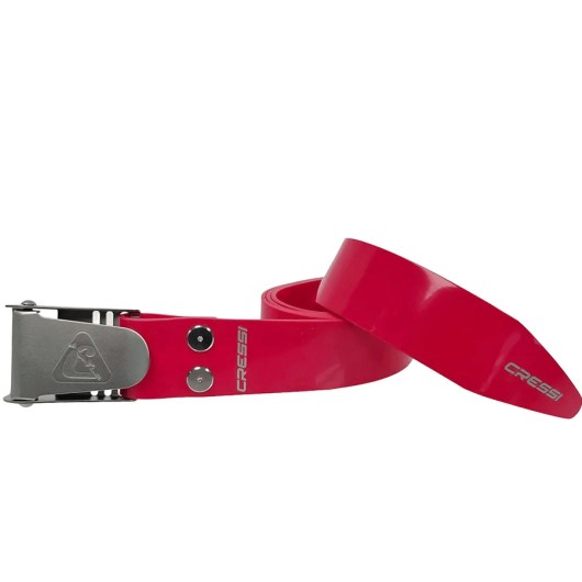 CRESSI CINTURON SILICONA HEBILLA INOX | FUCSIA