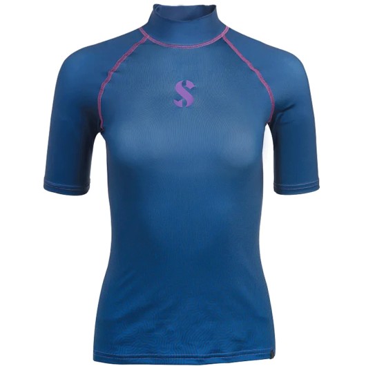 SCUBAPRO RASH GUARD MANGA CORTA U50 LADY / AZUL