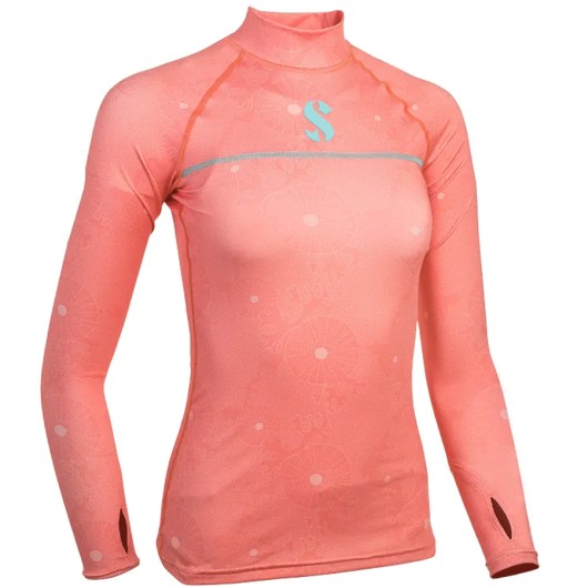 SCUBAPRO RASH GUARD T-FLEX CORAL U50 LADY