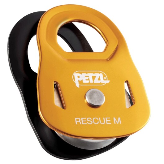 PETZL RESCUE M | POLEA ALTA RESISTENCIA Y RENDIMIENTO