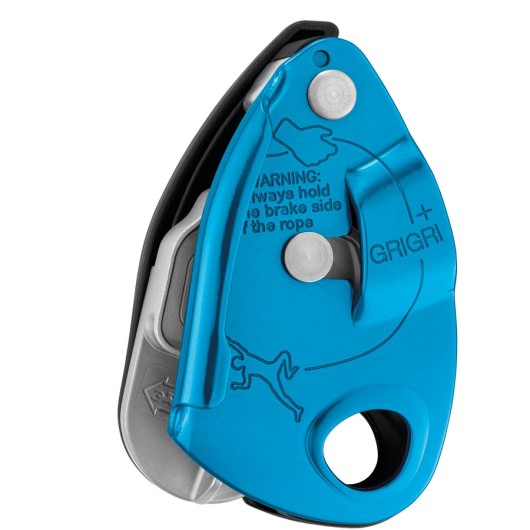 PETZL GRIGRI + | BLUE | ASEGURADOR ESCALADA