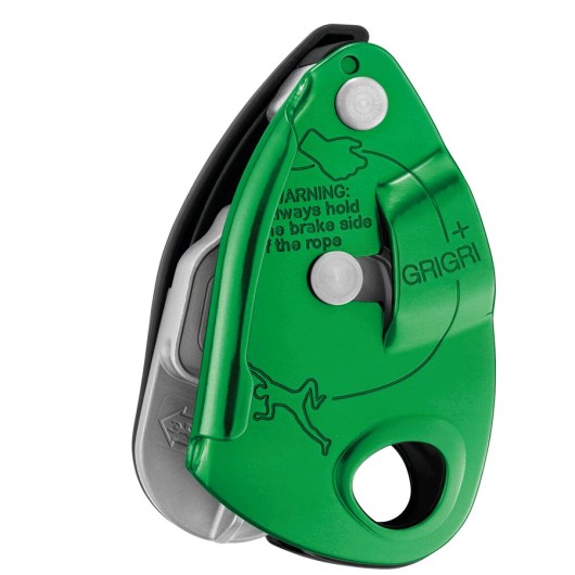 PETZL GRIGRI + | GREEN | ASEGURADOR ESCALADA