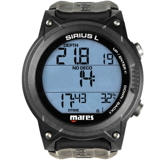 MARES ORDENADOR SIRIUS L / BLACK