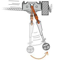 PETZL TRAC GUIDE | POLEA PARA RECORRIDOS
